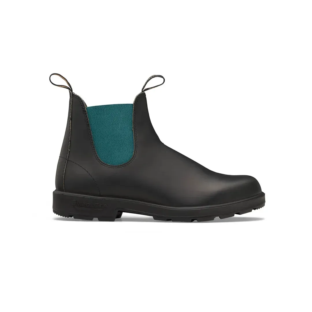 Blundstone 2307 Black Teal Slip On Chelsea Boots sold by Tru Clothing