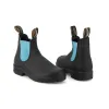 Blundstone 2207 Black Blue Slip On Chelsea Boots sold by Tru Clothing