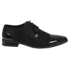 Men's Black Lace Up Derby Shoes sold by Tru Clothing