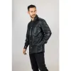 Men's Leather Shirt Western Trucker Jacket sold by Tru Clothing