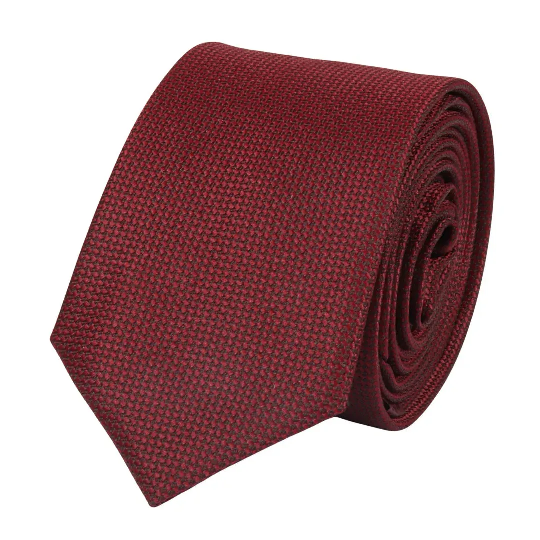 Men's Tie Pocket Sqaure Set Formal Solid Necktie sold by Tru Clothing