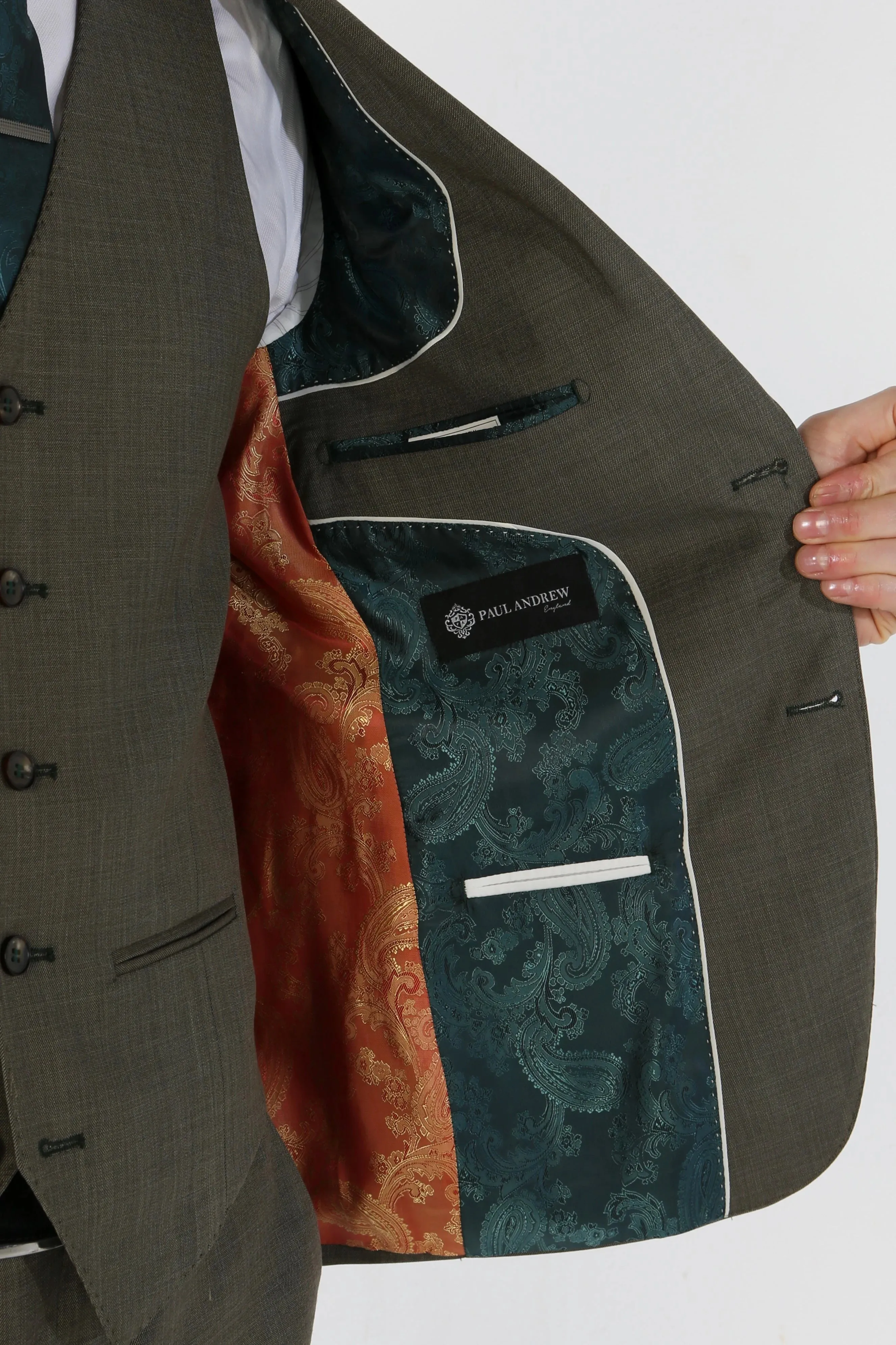 Kurt - Men's Sage Tailored Fit Blazer sold by Tru Clothing product image thumbnail 3