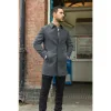 Men's Classic Collar Wool Blend Overcoat sold by Tru Clothing