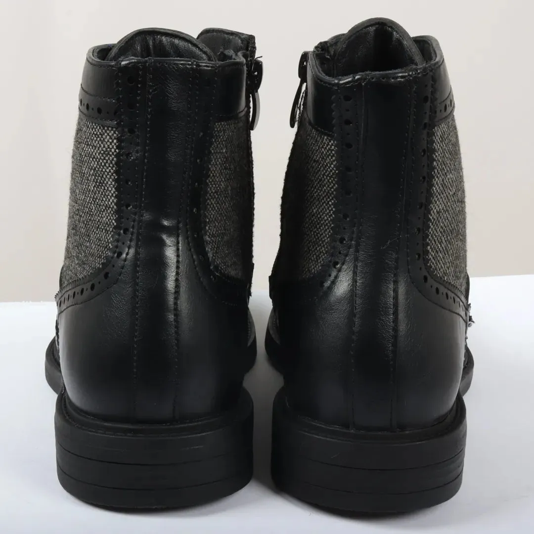 Men's Lace Up Brogue Ankle Boots sold by Tru Clothing product image thumbnail 5