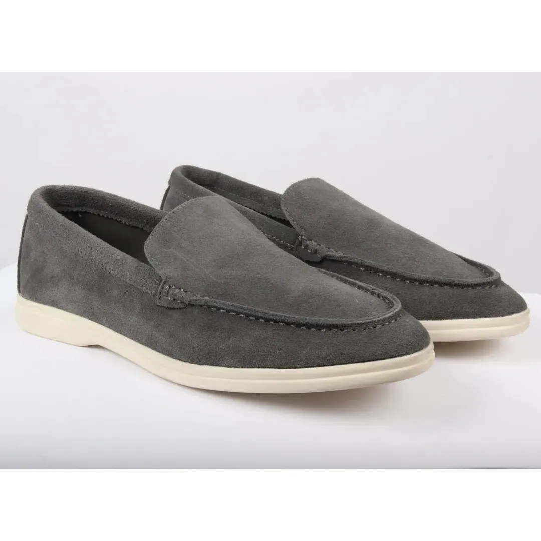 Men's Suede Slip On Comfort Fit Loafers sold by Tru Clothing product image thumbnail 2