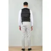 IM200 - Men's Light Grey Tailored Fit Wedding 3 Piece Suit sold by Tru Clothing