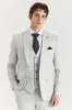 Belmont - Men's Silver Tailored Fit Blazer sold by Tru Clothing