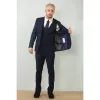 IM30 - Men's Navy 3 Piece Stitch Lapel Formal Suit sold by Tru Clothing