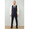 IM30 - Men's Navy 3 Piece Stitch Lapel Formal Suit sold by Tru Clothing