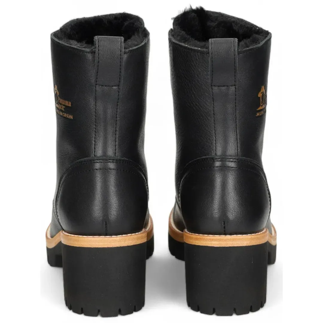 Padma B11 - Women's Black Block Heel Leather Ankle Boots sold by Tru Clothing product image thumbnail 5