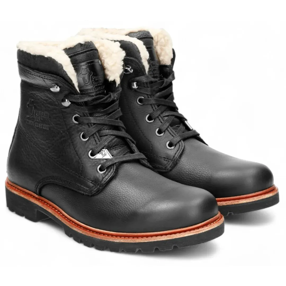 P03 Aviator - Men's Black Leather Ankle Boots sold by Tru Clothing product image thumbnail 2