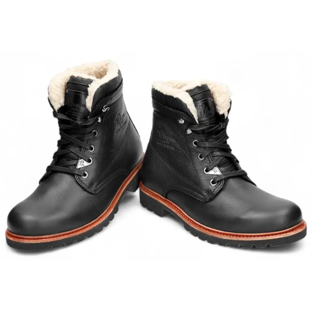 P03 Aviator - Men's Black Leather Ankle Boots sold by Tru Clothing product image thumbnail 3