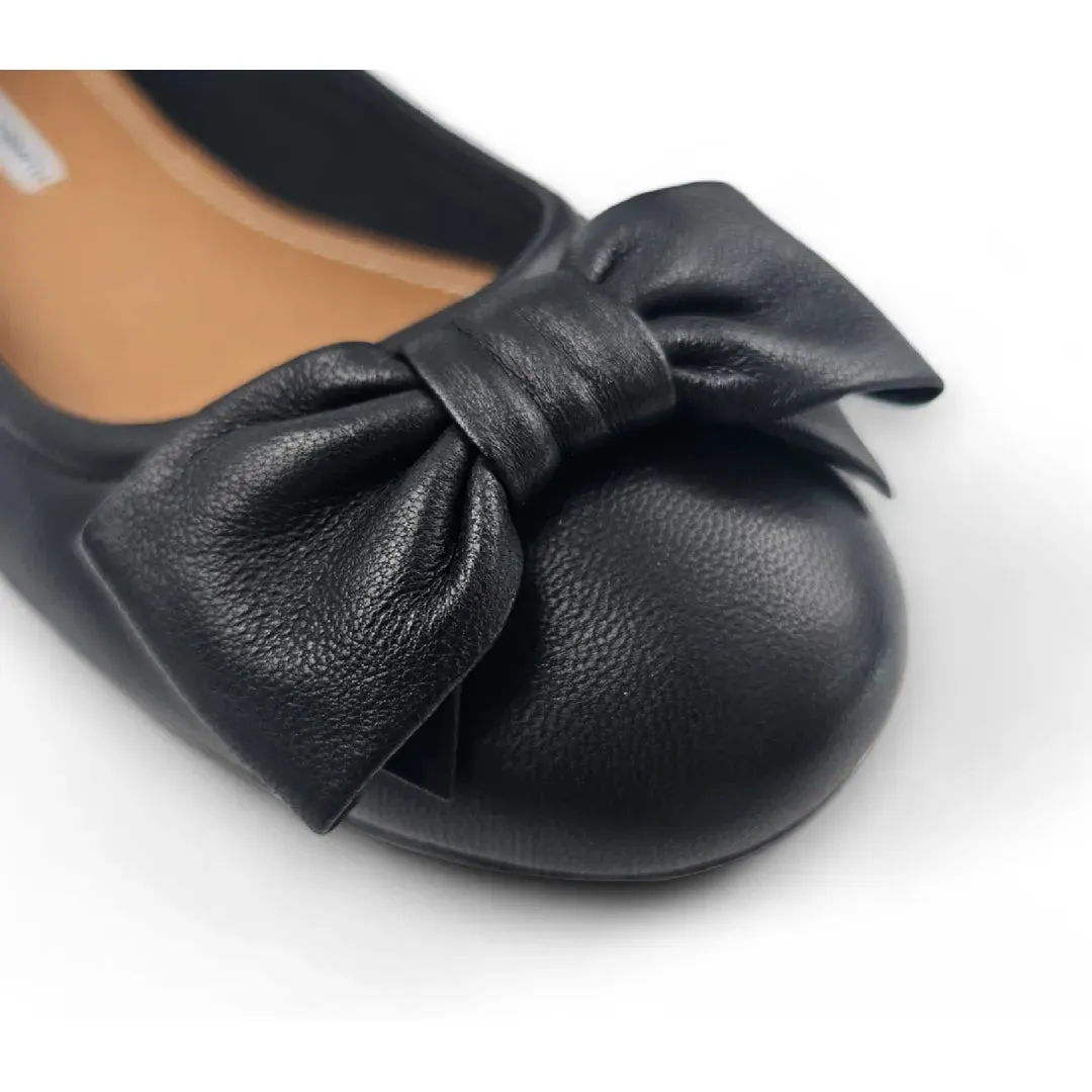 Bunny - Women's Black Slip On Ballet Flat Shoes sold by Tru Clothing product image thumbnail 5