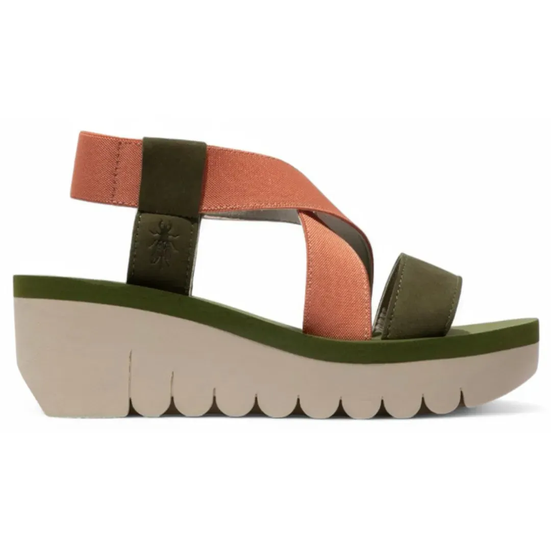 YABI922FLY - Women's Wedge Heel Leather Sandals sold by Tru Clothing product image thumbnail 5