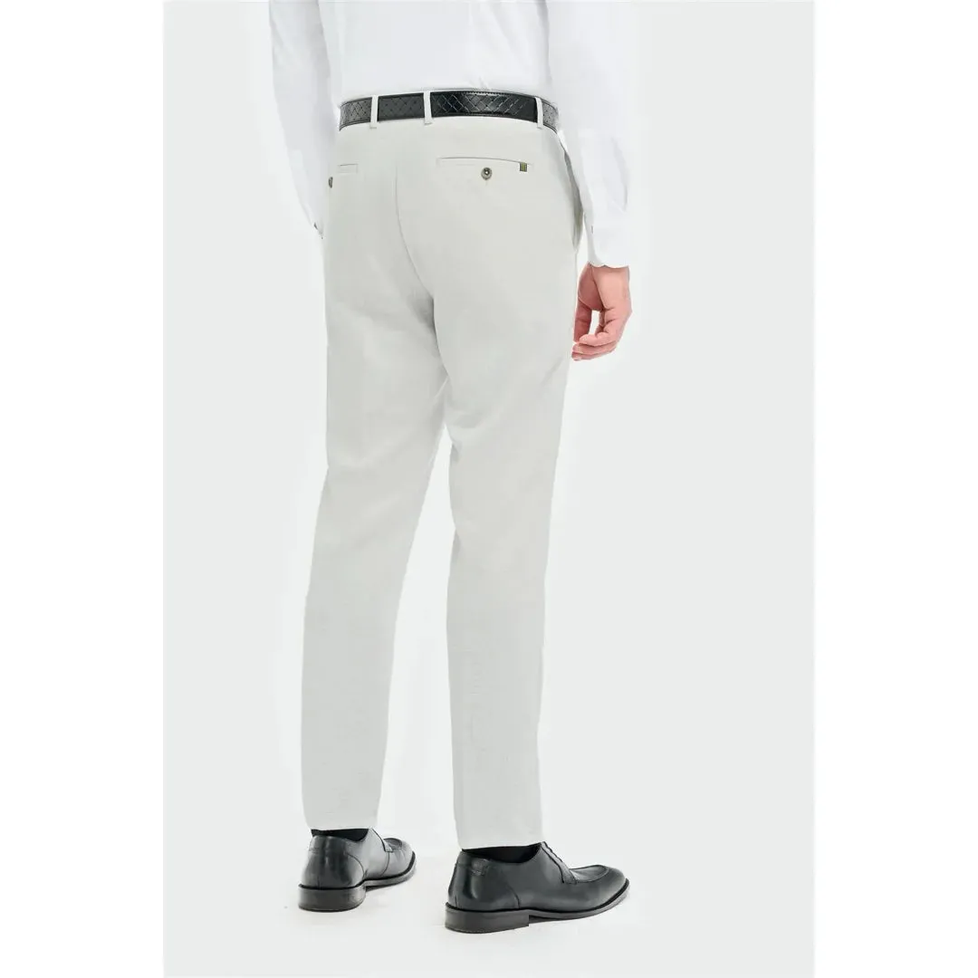Tropez - Men's Grey Formal Trousers sold by Tru Clothing product image thumbnail 2