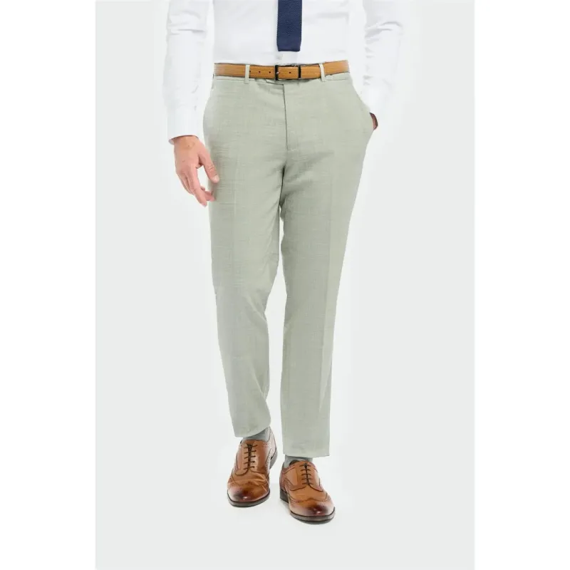 Camden - Men's Sage Green Trousers sold by Tru Clothing
