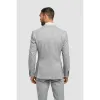Malibu - Men's Grey Tailored Fit Blazer sold by Tru Clothing