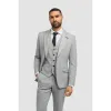 Malibu - Men's Grey Tailored Fit Blazer sold by Tru Clothing