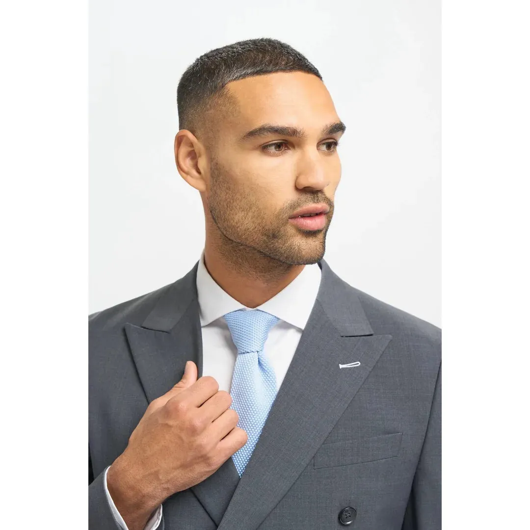 Bond - Men's Charcoal Double Breasted Blazer sold by Tru Clothing product image thumbnail 2