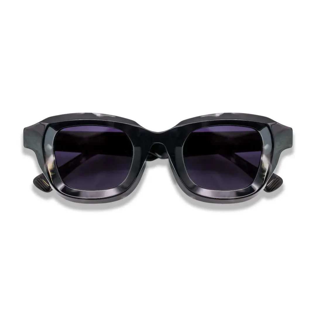 Milan - Black Geometric Frame Rectangle Polarized Sunglasses sold by Tru Clothing product image thumbnail 3