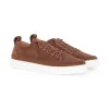 Josh - Men's Brown Suede Leather Trainers sold by Tru Clothing