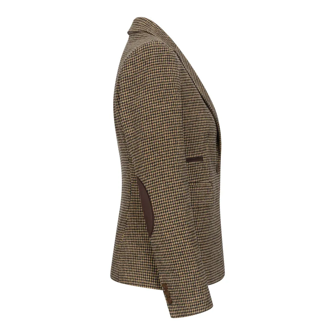 TPW-20 - Women's Wool Blend Brown Dogtooth Tweed Blazer sold by Tru Clothing product image thumbnail 5
