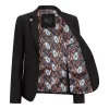 TPW-13 - Women's 3 Piece Plain Black Suit sold by Tru Clothing