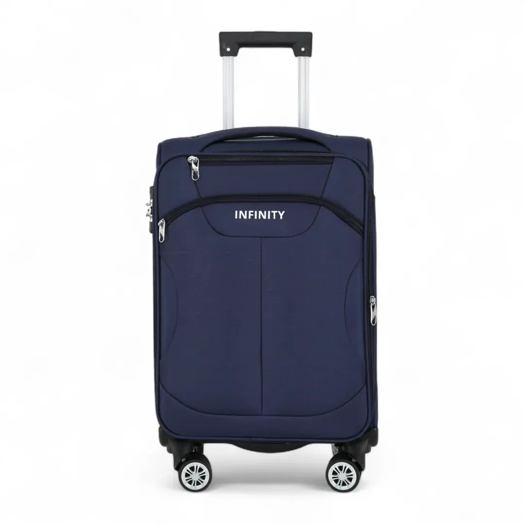 Lightweight Soft Shell Luggage Set Travel Suitcases sold by Tru Clothing