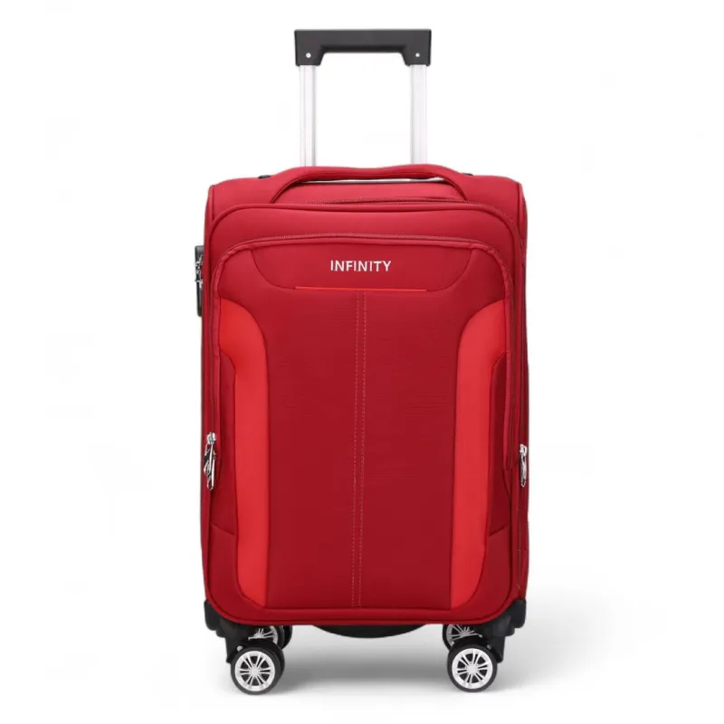 Lightweight Expandable Luggage Softshell 8 Weel Suitcase Set sold by Tru Clothing