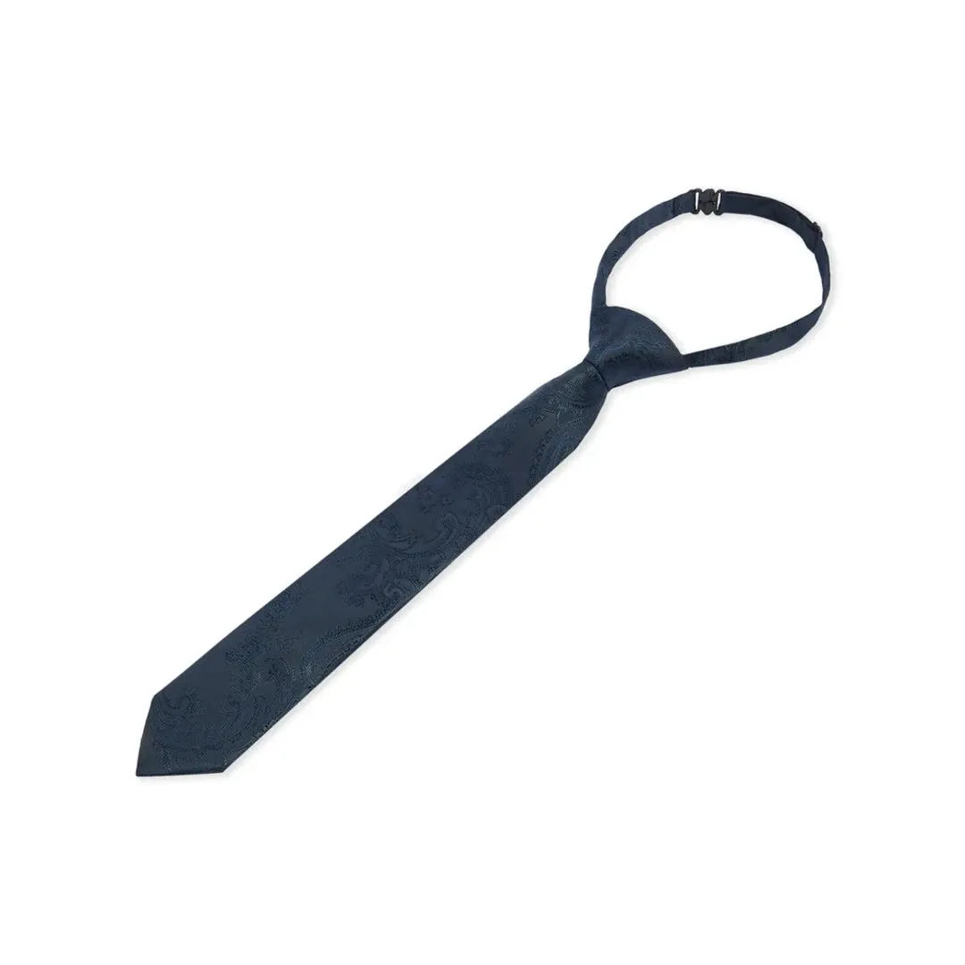 Boys Paisley Necktie Floral Satin Tie sold by Tru Clothing product image thumbnail 5