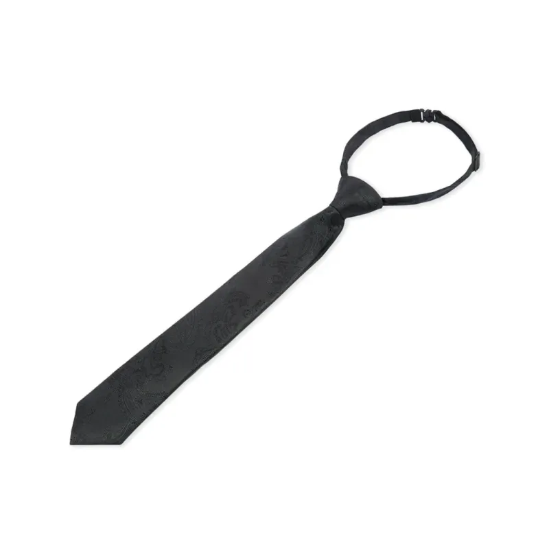 Boys Paisley Necktie Floral Satin Tie sold by Tru Clothing