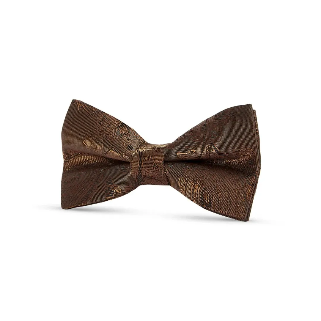 Boys Paisley Floral Satin Bow Tie sold by Tru Clothing product image thumbnail 4