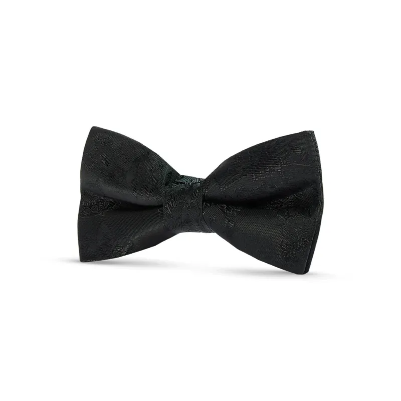Boys Paisley Floral Satin Bow Tie sold by Tru Clothing