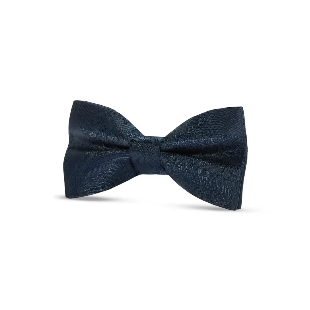 Boys Paisley Floral Satin Bow Tie sold by Tru Clothing product image thumbnail 3