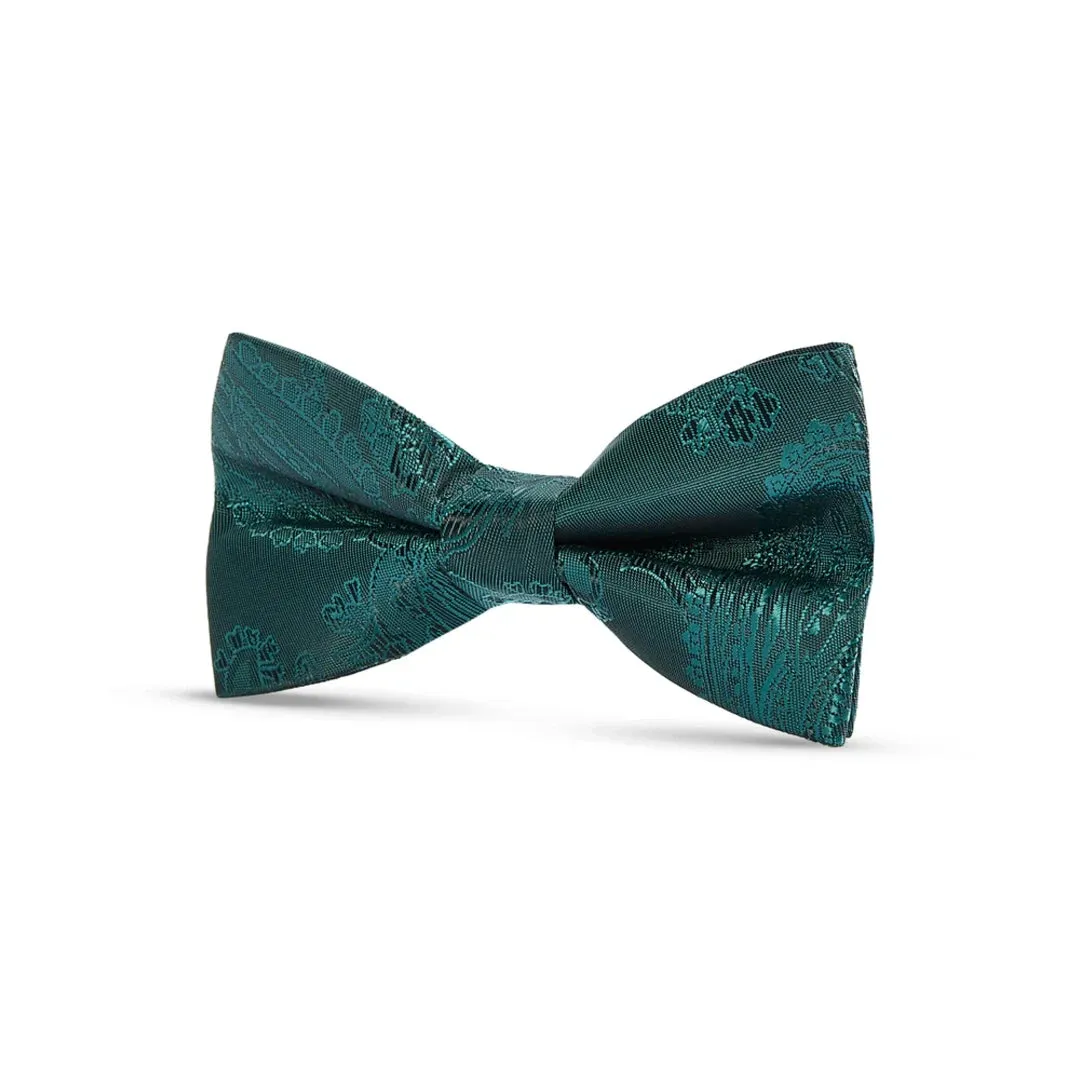 Boys Paisley Floral Satin Bow Tie sold by Tru Clothing product image thumbnail 2