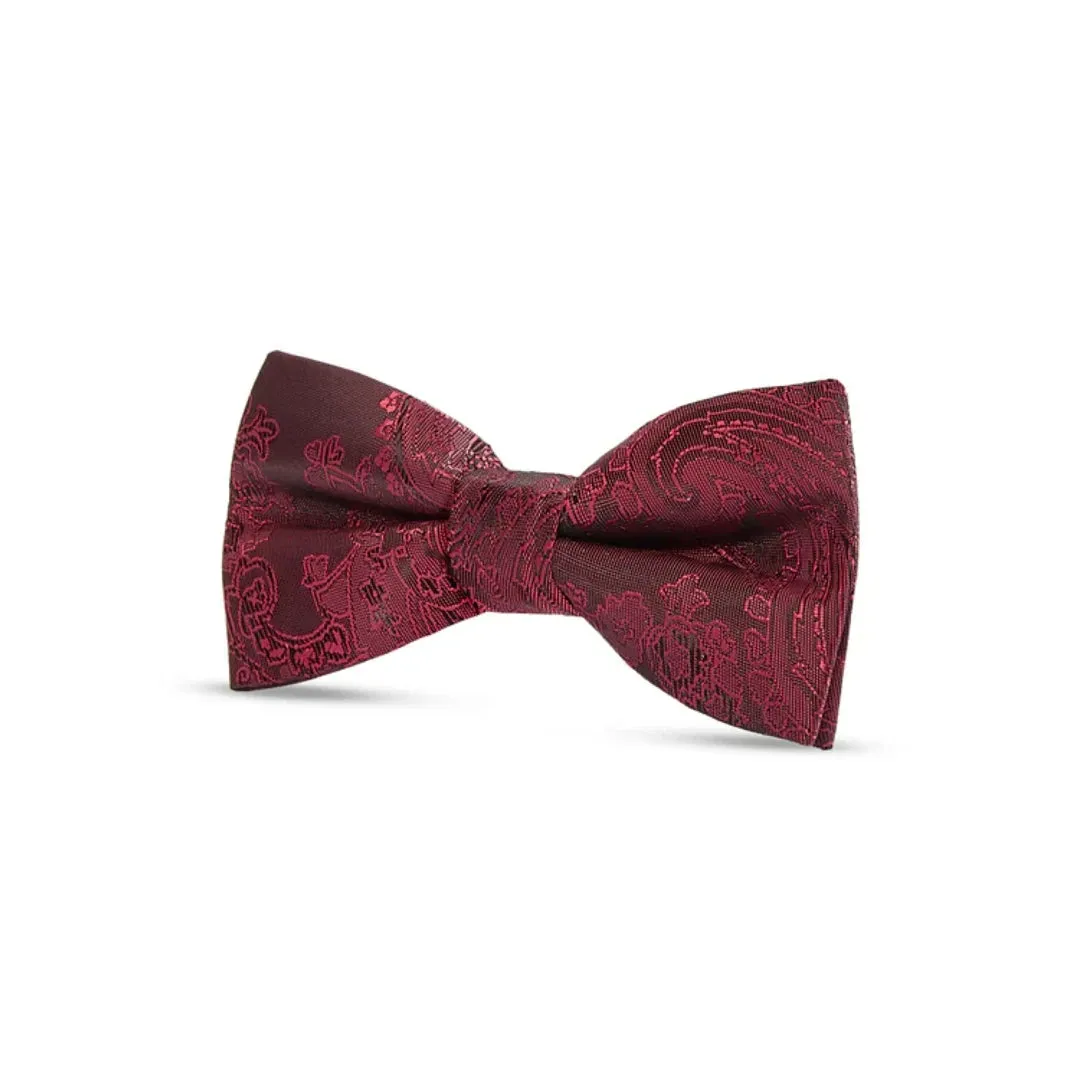 Boys Paisley Floral Satin Bow Tie sold by Tru Clothing product image thumbnail 5