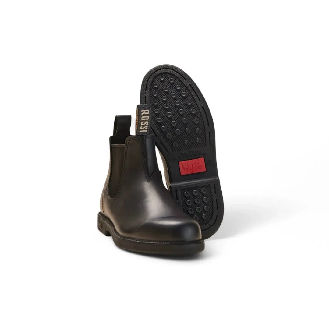 Booma 607 - Black Leather Chelsea Boots sold by Tru Clothing product image thumbnail 3