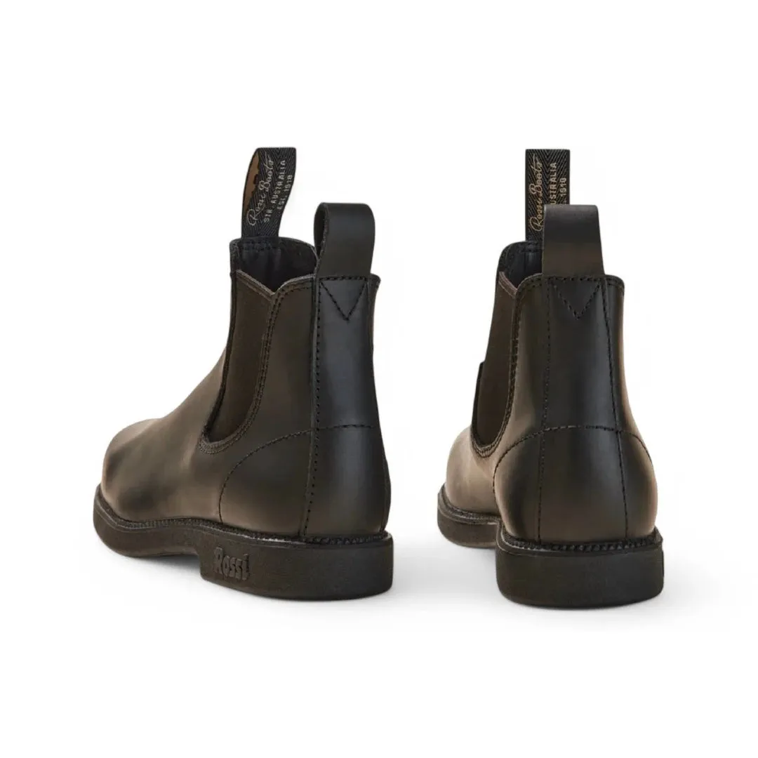 Booma 607 - Black Leather Chelsea Boots sold by Tru Clothing product image thumbnail 4