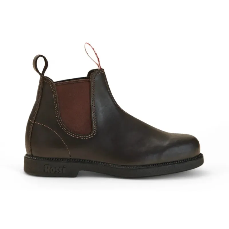 Booma 607 - Brown Leather Chelsea Boots sold by Tru Clothing