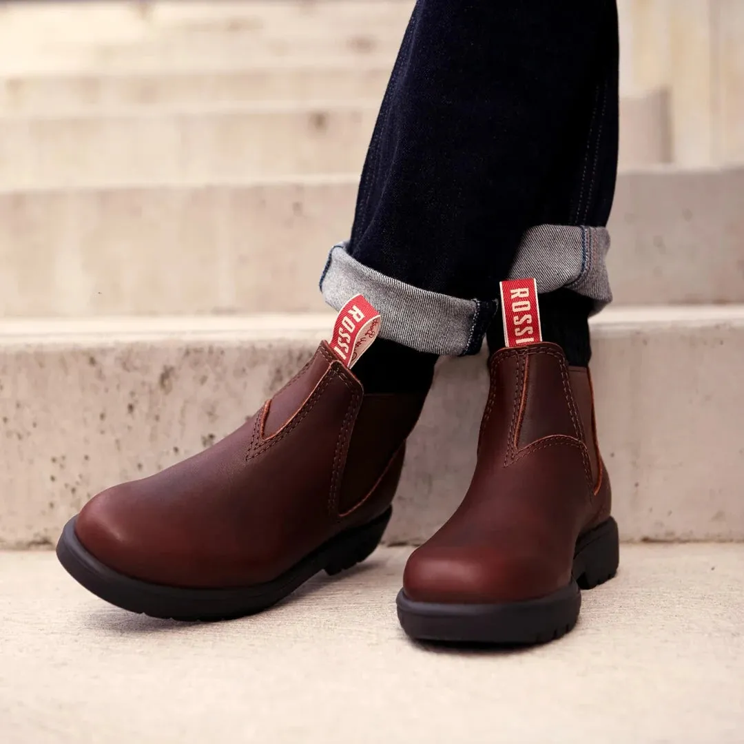 Endura 303 - Redwood Brown Leather Chelsea Boots sold by Tru Clothing product image thumbnail 5