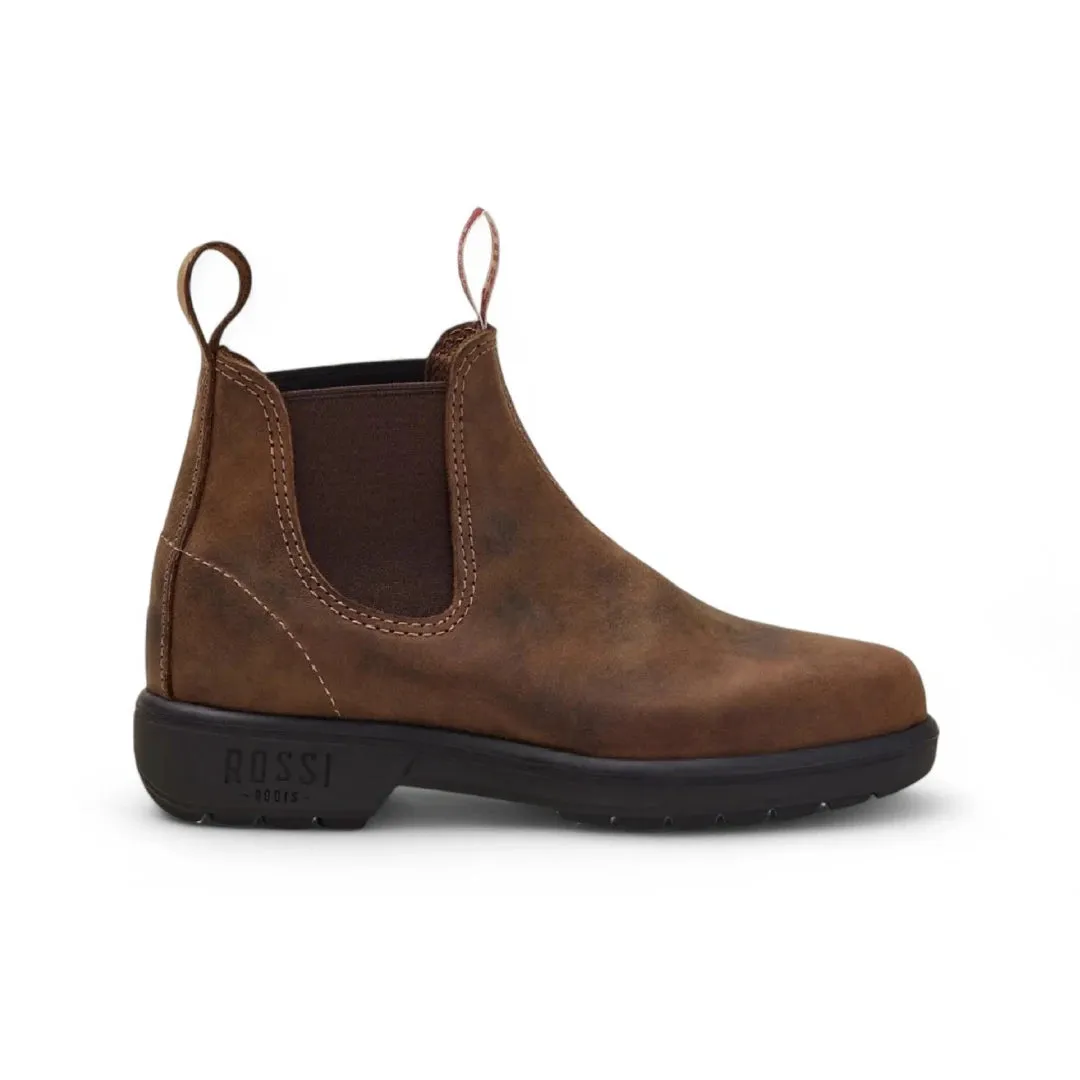 Endura 303 - Tan Brown Leather Chelsea Boots sold by Tru Clothing