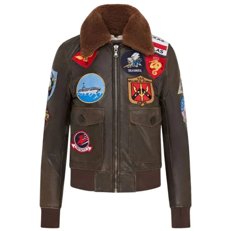 Women's Real Leather Air Force A2 Flight Bomber Jacket sold by Tru Clothing