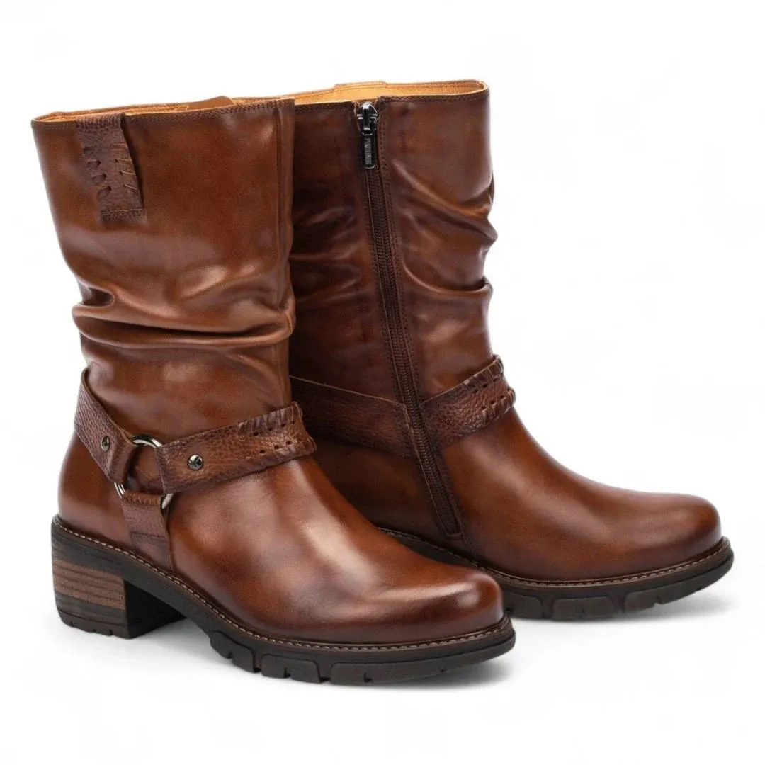 San Sebastian - Women's Brown Mid-Calf Tall Ankle Boots sold by Tru Clothing product image thumbnail 4