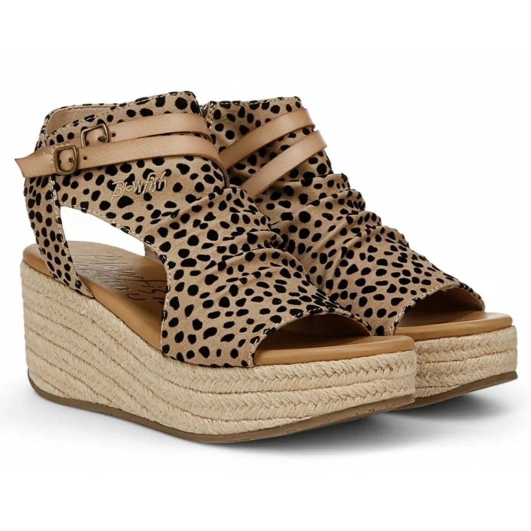 Lacey C Rope - Women's Brown Platform Wedge Sandals sold by Tru Clothing product image thumbnail 3