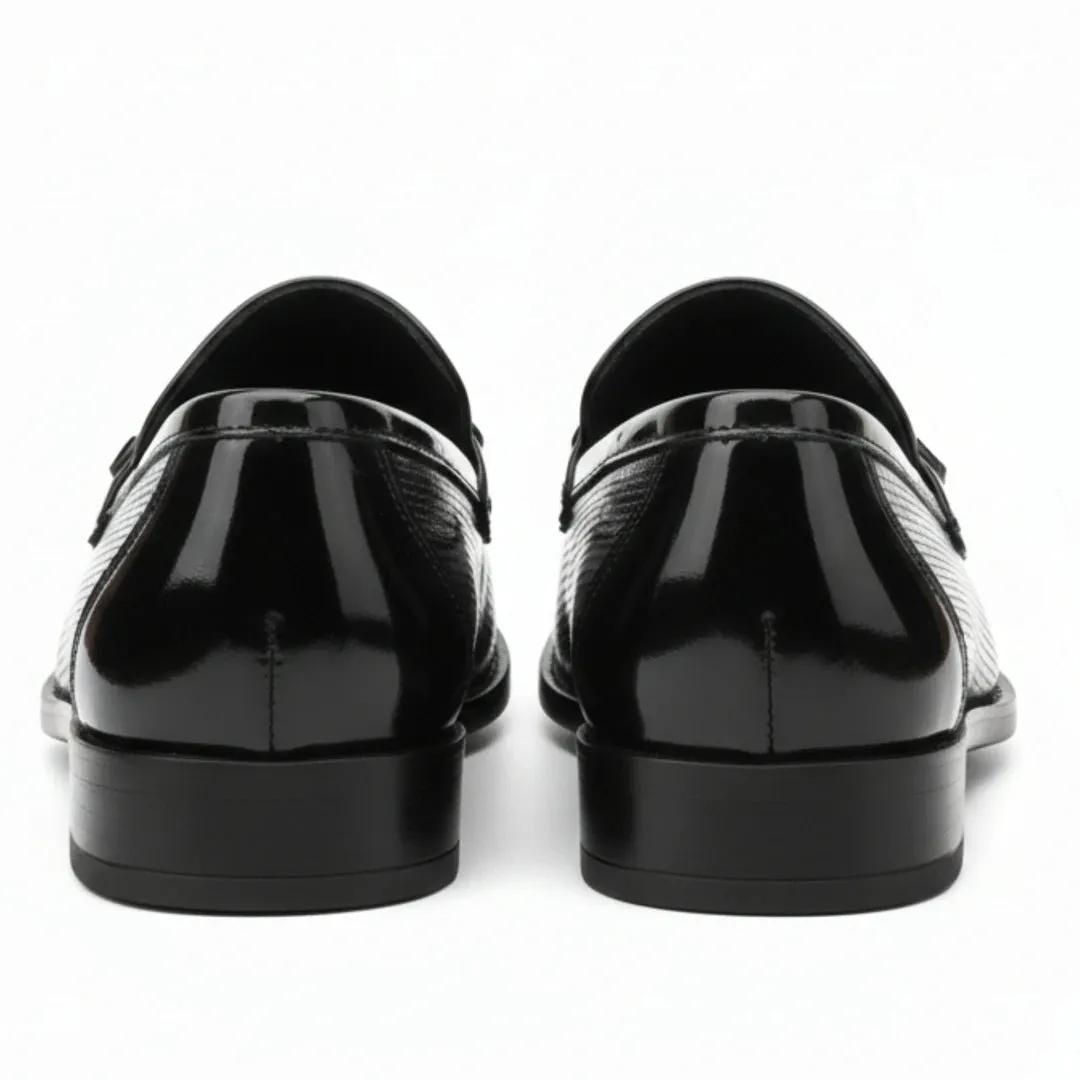 Men’s Faux Leather Slip On Penny Loafers sold by Tru Clothing product image thumbnail 5