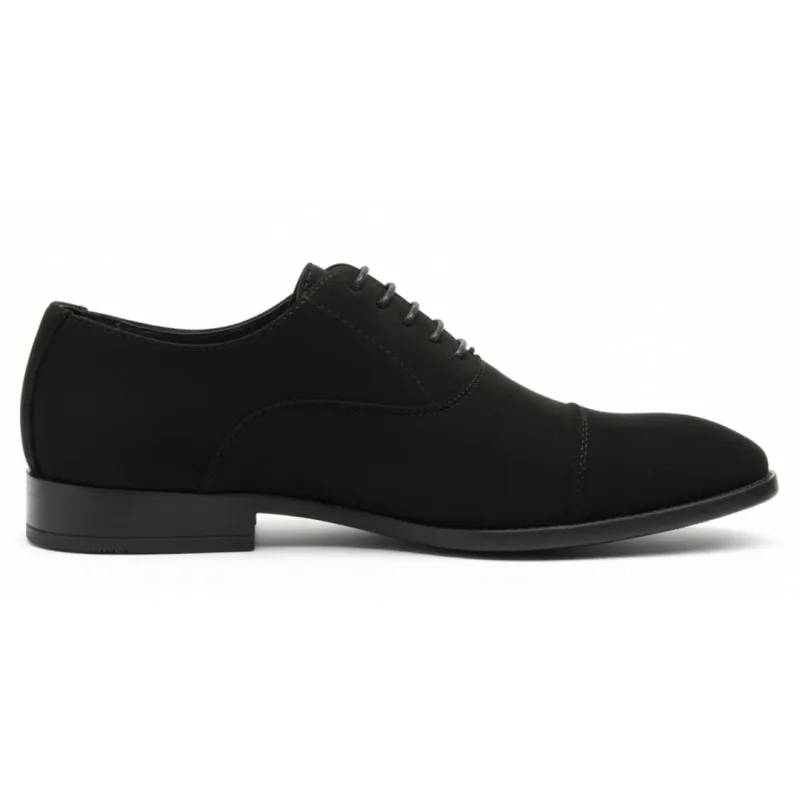 Men's Faux Suede Lace-Up Oxford Shoes sold by Tru Clothing