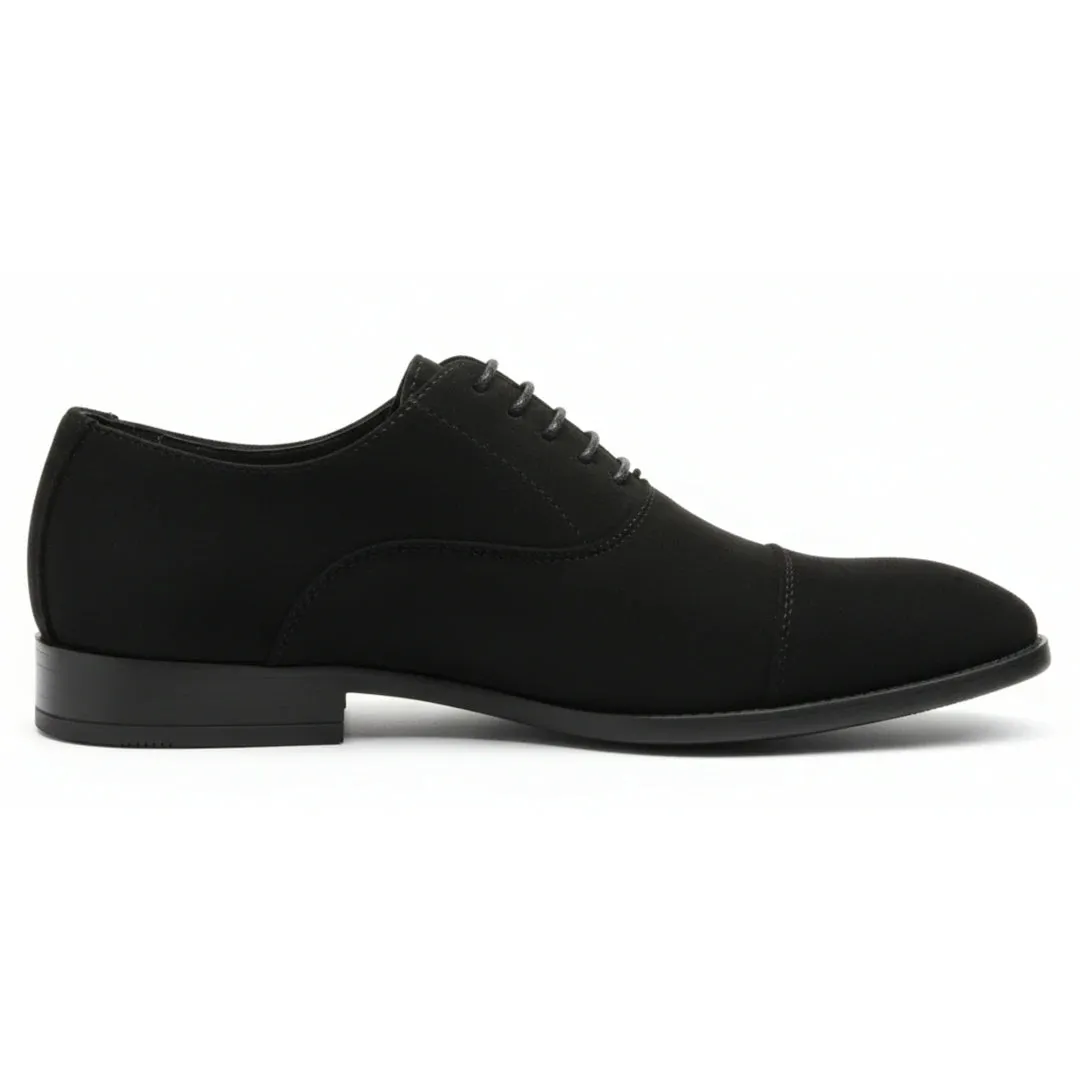 Men's Faux Suede Lace-Up Oxford Shoes sold by Tru Clothing