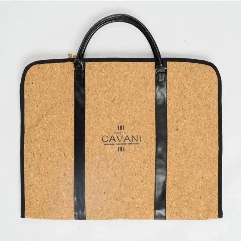 Cork Leather Foldable Suit Bag sold by Tru Clothing
