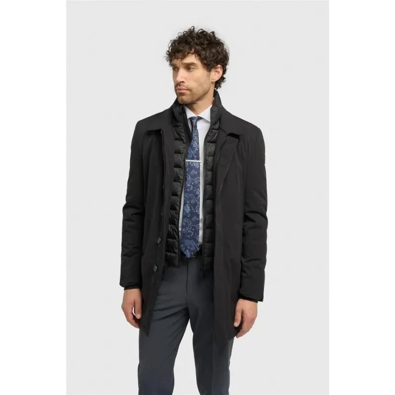 Heston - Men's Lightweight Casual Padded Overcoat sold by Tru Clothing