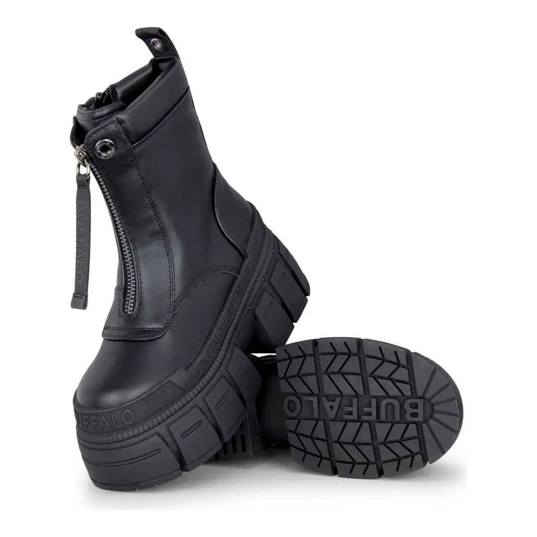 GOSPHER ZIP BOOT - Women’s Black Front-Zip Ankle Boots sold by Tru Clothing product image thumbnail 4